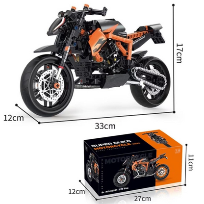 Moto de piezas construibles